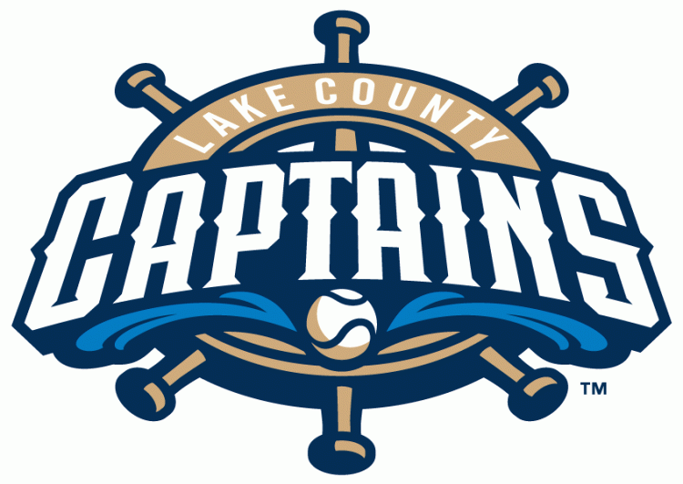 Lake County Captains 2011-Pres Primary Logo decal supplier